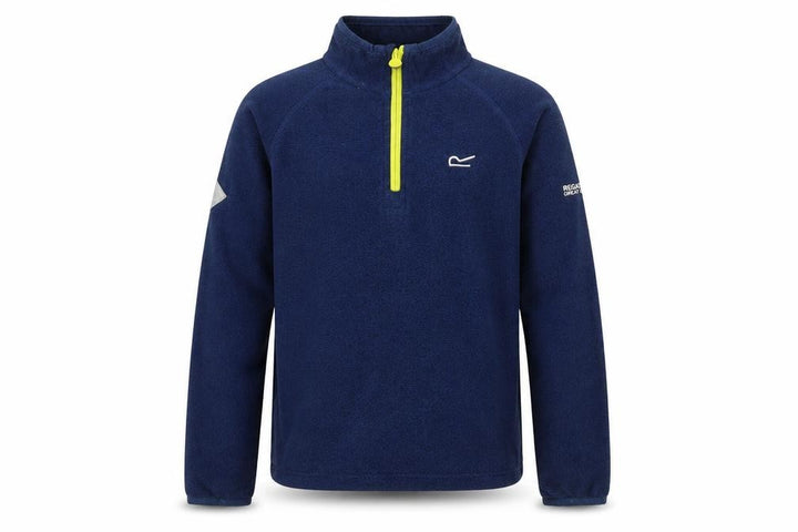Regatta Boys Blue Fleece 1/4 Zip Outdoor Sweatshirt 11-12 Years