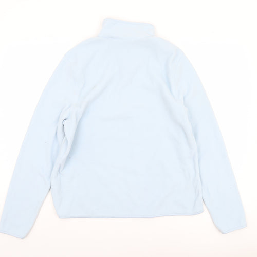 Primark Cares Women Light Blue Fleece Pullover Sweatshirt Size L