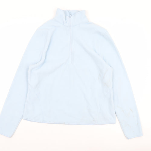 Primark Cares Women Light Blue Fleece Pullover Sweatshirt Size L