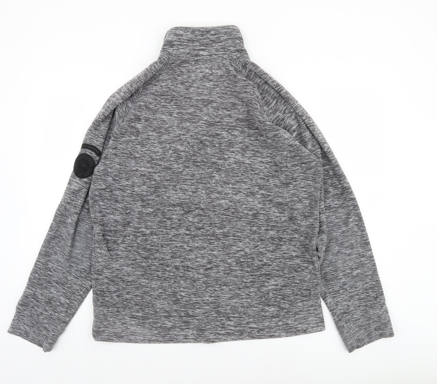 Regatta Men’s Grey Henley Fleece Outdoor Sweatshirt Size M