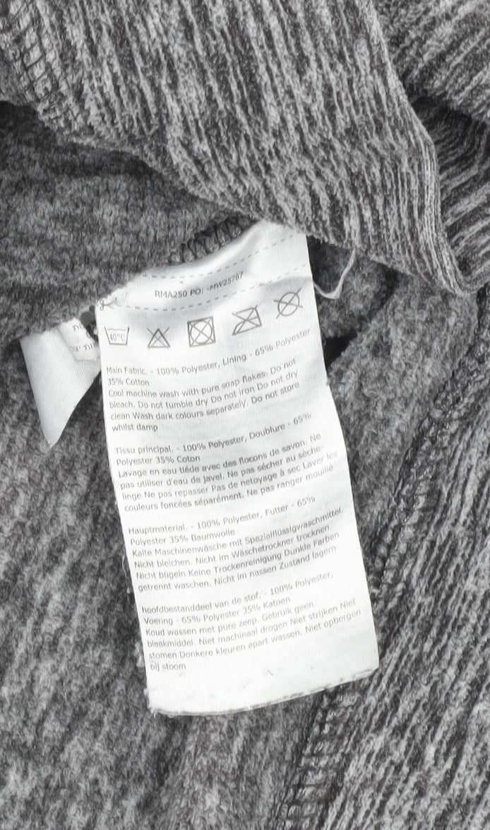Regatta Men’s Grey Henley Fleece Outdoor Sweatshirt Size M