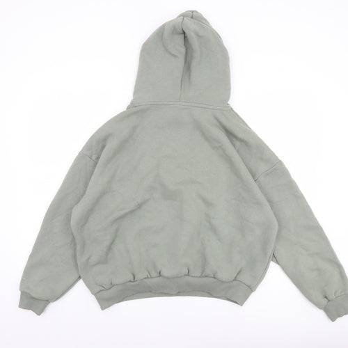 Closure London Women's Green Hoodie Size 12 Pullover Graphic Print