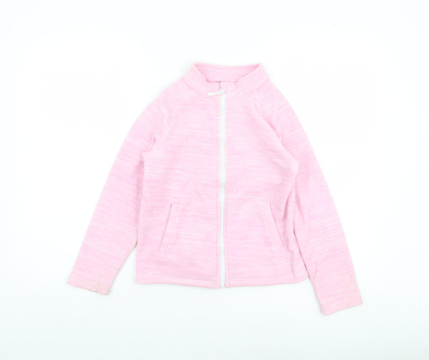 Mountain Warehouse Girls Pink Fleece Zip Jacket 9-10 Years