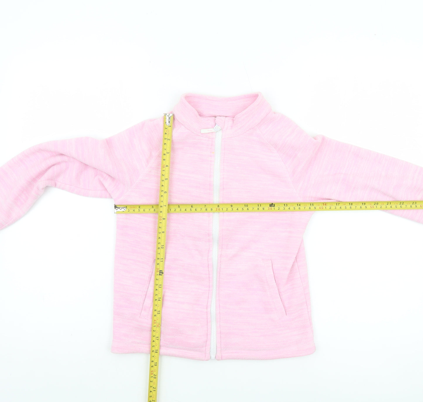 Mountain Warehouse Girls Pink Fleece Zip Jacket 9-10 Years