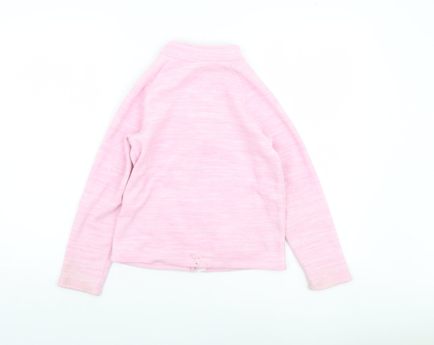Mountain Warehouse Girls Pink Fleece Zip Jacket 9-10 Years