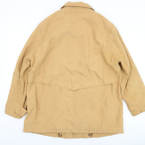 Marks and Spencer Women Beige Petite Size 18 Classic Mid-Length Coat