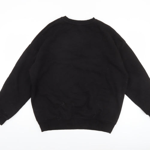 Primark Men's Black Minnesota Ice Hockey Graphic Sweatshirt XS