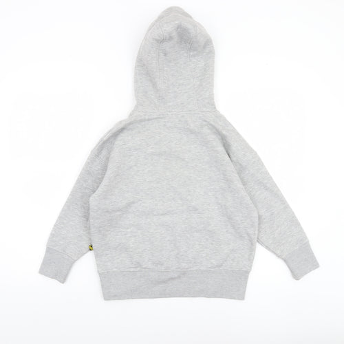 Manchester Thunder Boys Grey Hooded Pullover Hoodie Size M Youth