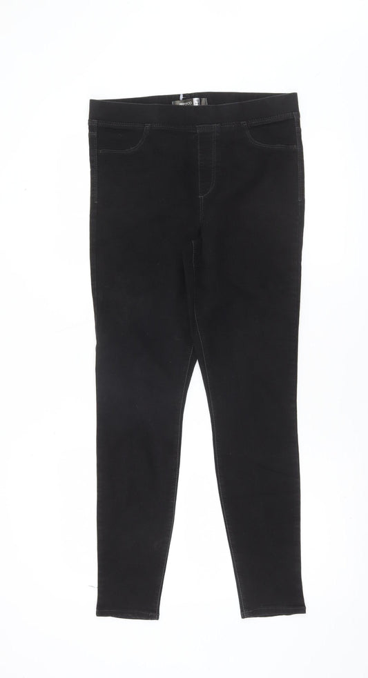 Pep&Co Womens Black Size 10 Jegging Stretch Skinny Trousers
