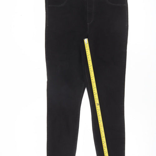 Pep&Co Womens Black Size 10 Jegging Stretch Skinny Trousers