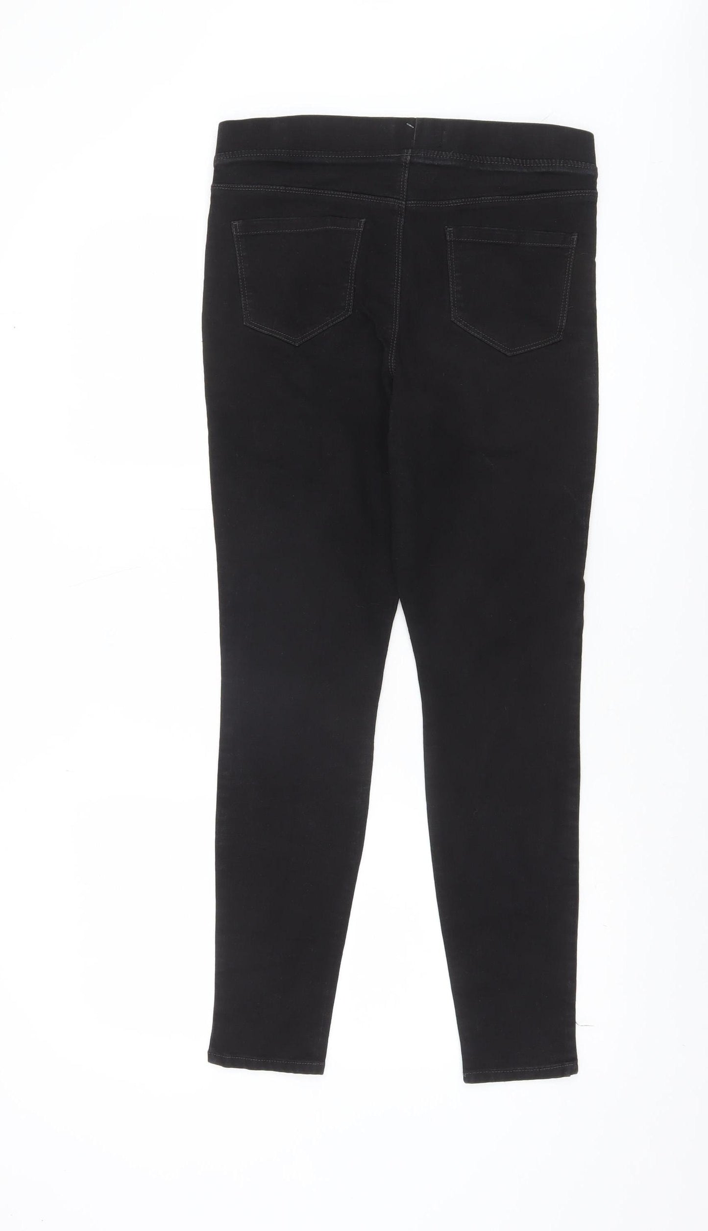 Pep&Co Womens Black Size 10 Jegging Stretch Skinny Trousers