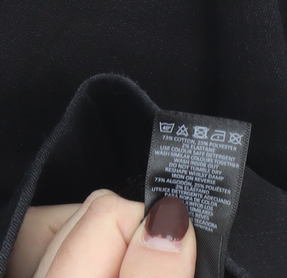 Pep&Co Womens Black Size 10 Jegging Stretch Skinny Trousers