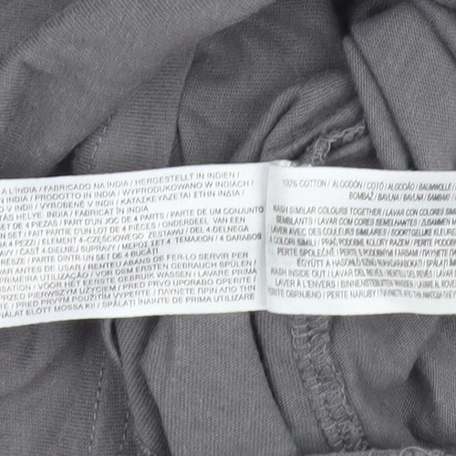 Minecraft Boys Grey 10-11 Years Graphic Cotton T-Shirt Creeper Gamer Tee