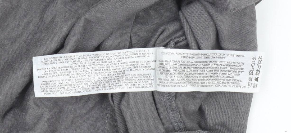 Minecraft Boys Grey 10-11 Years Graphic Cotton T-Shirt Creeper Gamer Tee