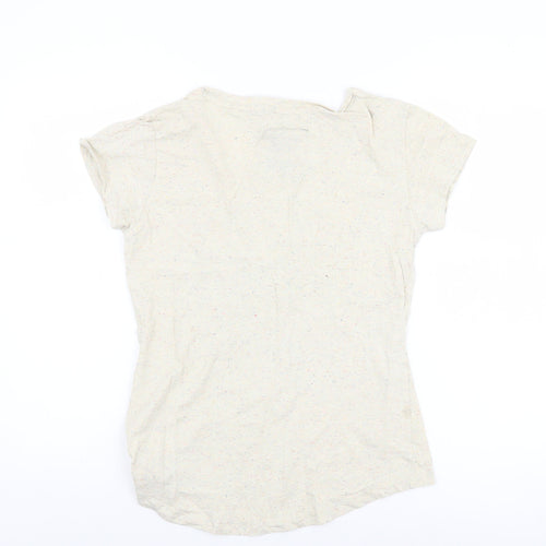 Urban Irish Women's Beige Graphic Belfast T-Shirt Size 14