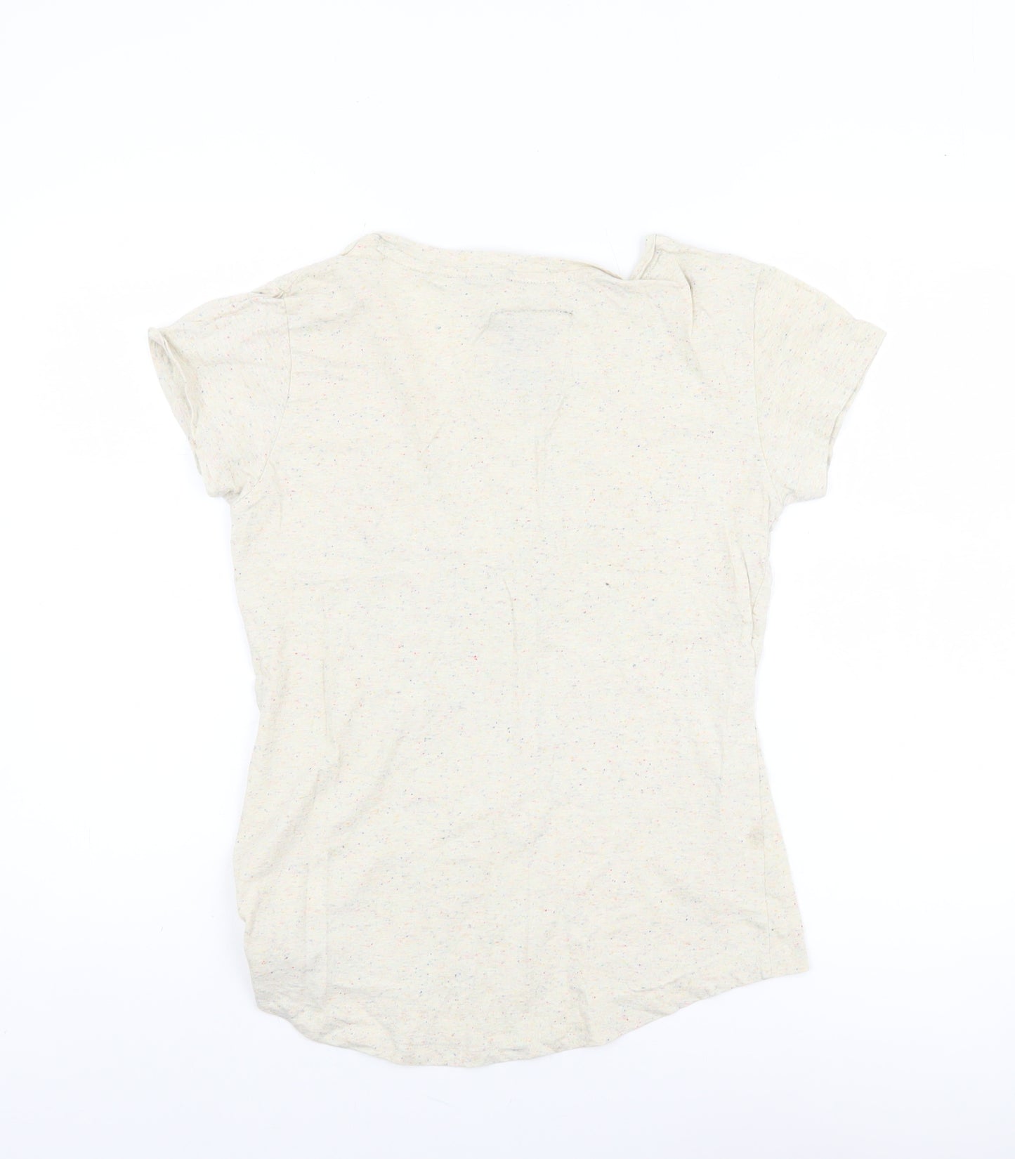 Urban Irish Women's Beige Graphic Belfast T-Shirt Size 14