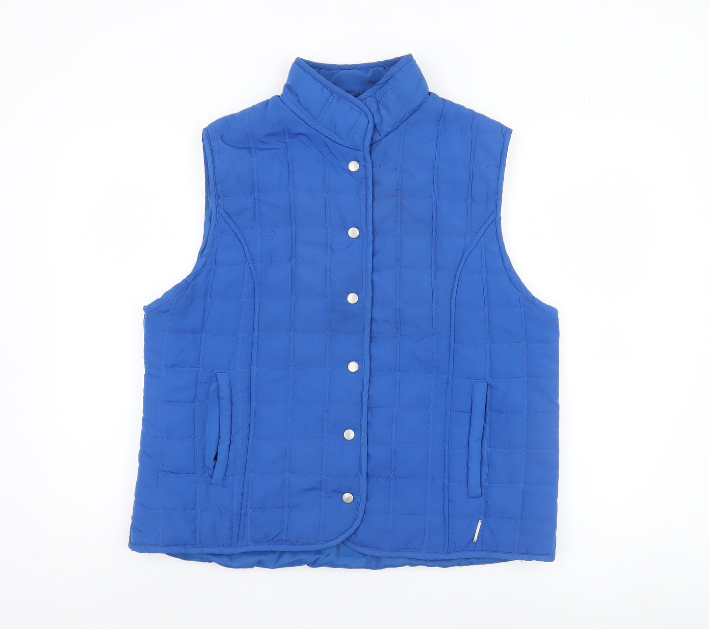 Paco Sport Women's Blue Quilted Padded Waistcoat XL