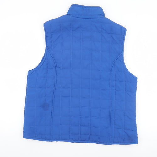 Paco Sport Women's Blue Quilted Padded Waistcoat XL