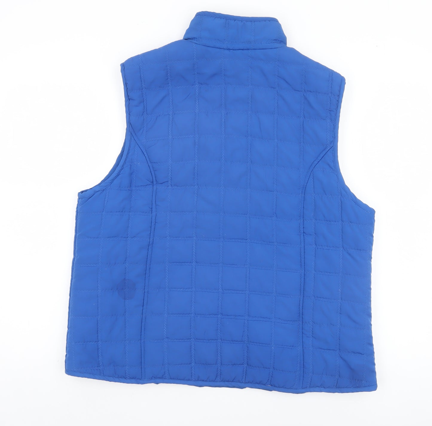 Paco Sport Women's Blue Quilted Padded Waistcoat XL
