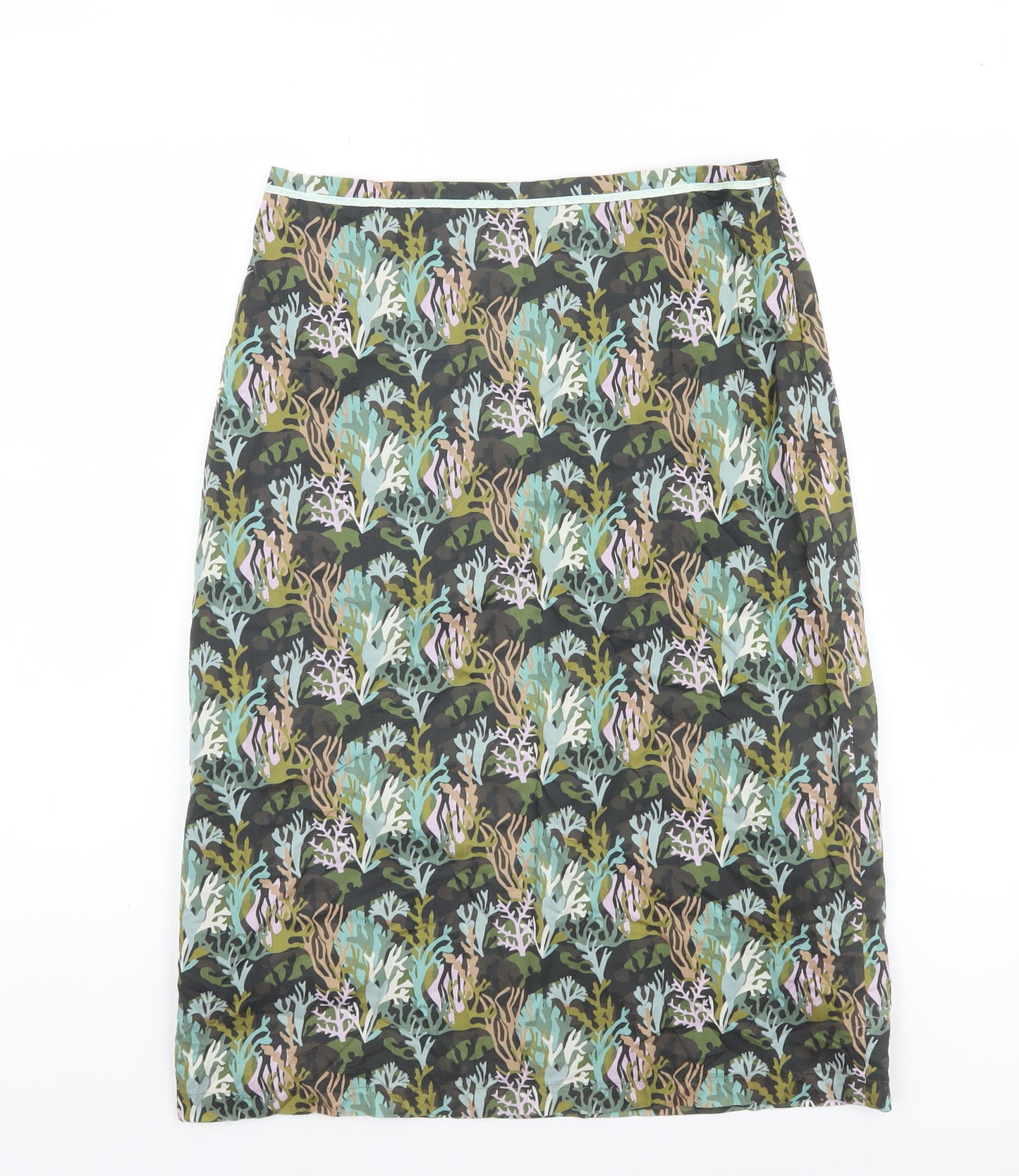 Avoca Anthology Women’s Multicoloured Cotton Pencil Skirt Size S