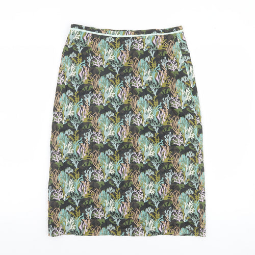 Avoca Anthology Women’s Multicoloured Cotton Pencil Skirt Size S