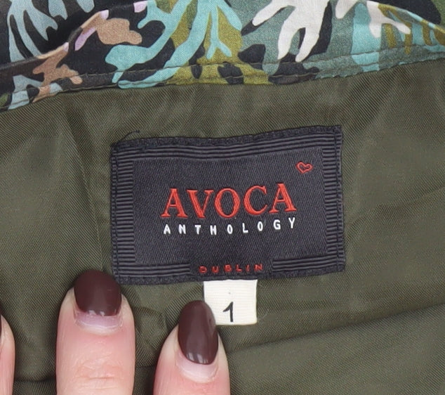 Avoca Anthology Women’s Multicoloured Cotton Pencil Skirt Size S