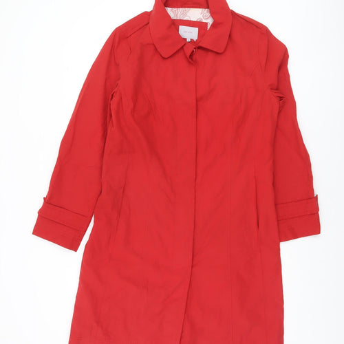 Marks and Spencer Per Una Red Women's Size 10 Trench Coat