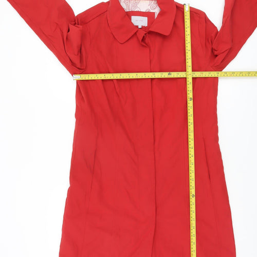 Marks and Spencer Per Una Red Women's Size 10 Trench Coat