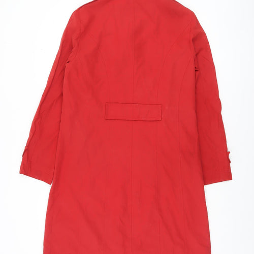 Marks and Spencer Per Una Red Women's Size 10 Trench Coat