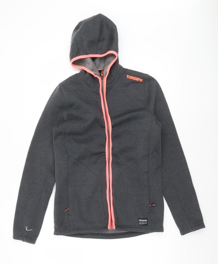 TOG24 All Terrain Women's Grey Full Zip Hoodie Size 10