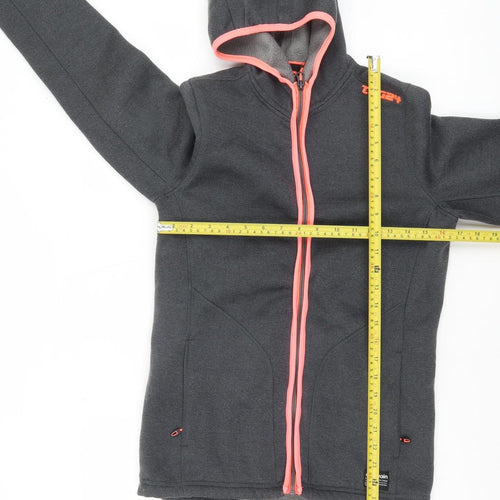 TOG24 All Terrain Women's Grey Full Zip Hoodie Size 10