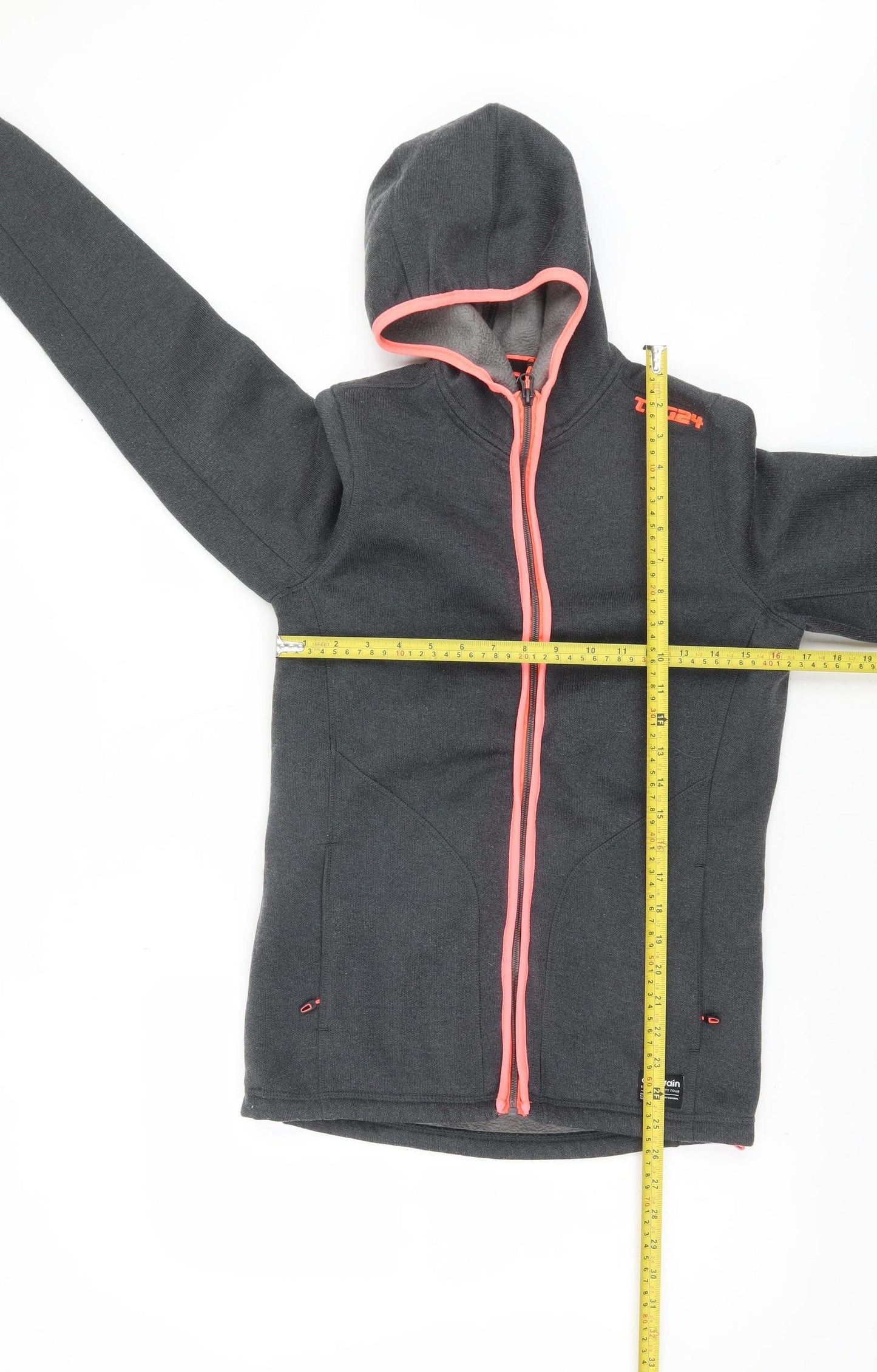 TOG24 All Terrain Women's Grey Full Zip Hoodie Size 10