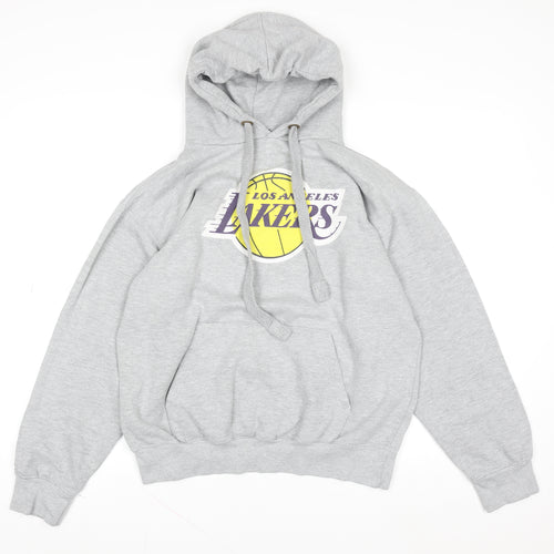 Outerstuff Women Grey Los Angeles Lakers Hoodie M Pullover Hooded Sweatshirt