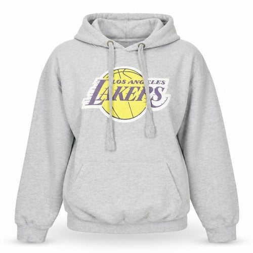 Outerstuff Women Grey Los Angeles Lakers Hoodie M Pullover Hooded Sweatshirt