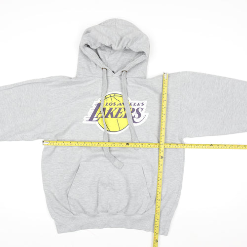 Outerstuff Women Grey Los Angeles Lakers Hoodie M Pullover Hooded Sweatshirt