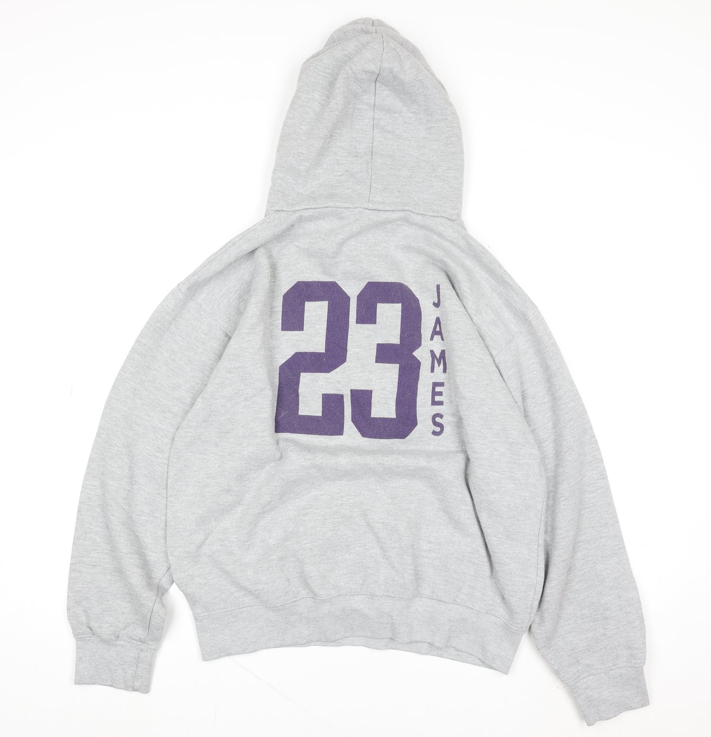Outerstuff Women Grey Los Angeles Lakers Hoodie M Pullover Hooded Sweatshirt
