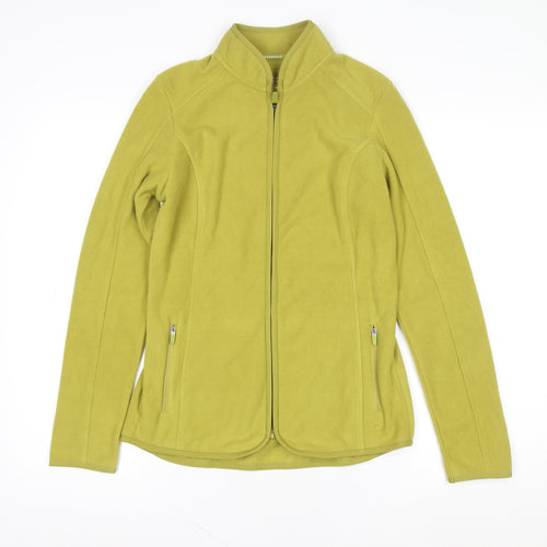 Marks and Spencer Goodmove Green Fleece Full Zip Jacket S