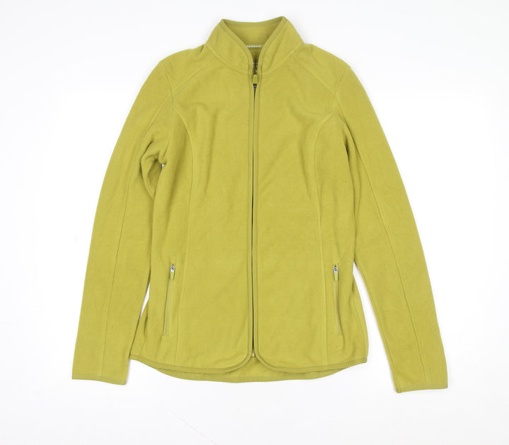 Marks and Spencer Goodmove Green Fleece Full Zip Jacket S