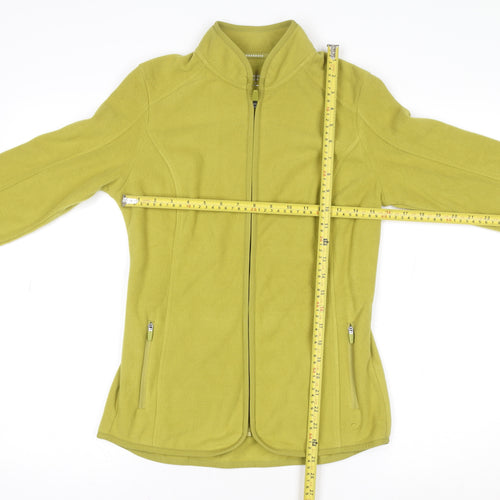 Marks and Spencer Goodmove Green Fleece Full Zip Jacket S