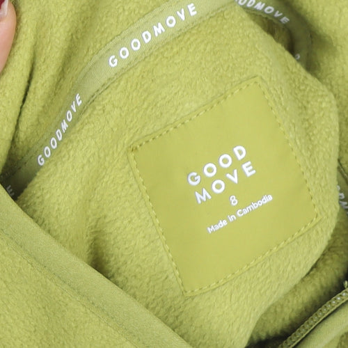Marks and Spencer Goodmove Green Fleece Full Zip Jacket S