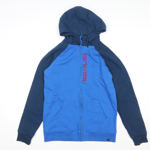 Animal Blue Teen 14 Slim Track Hoodie Jacket Cotton Blend