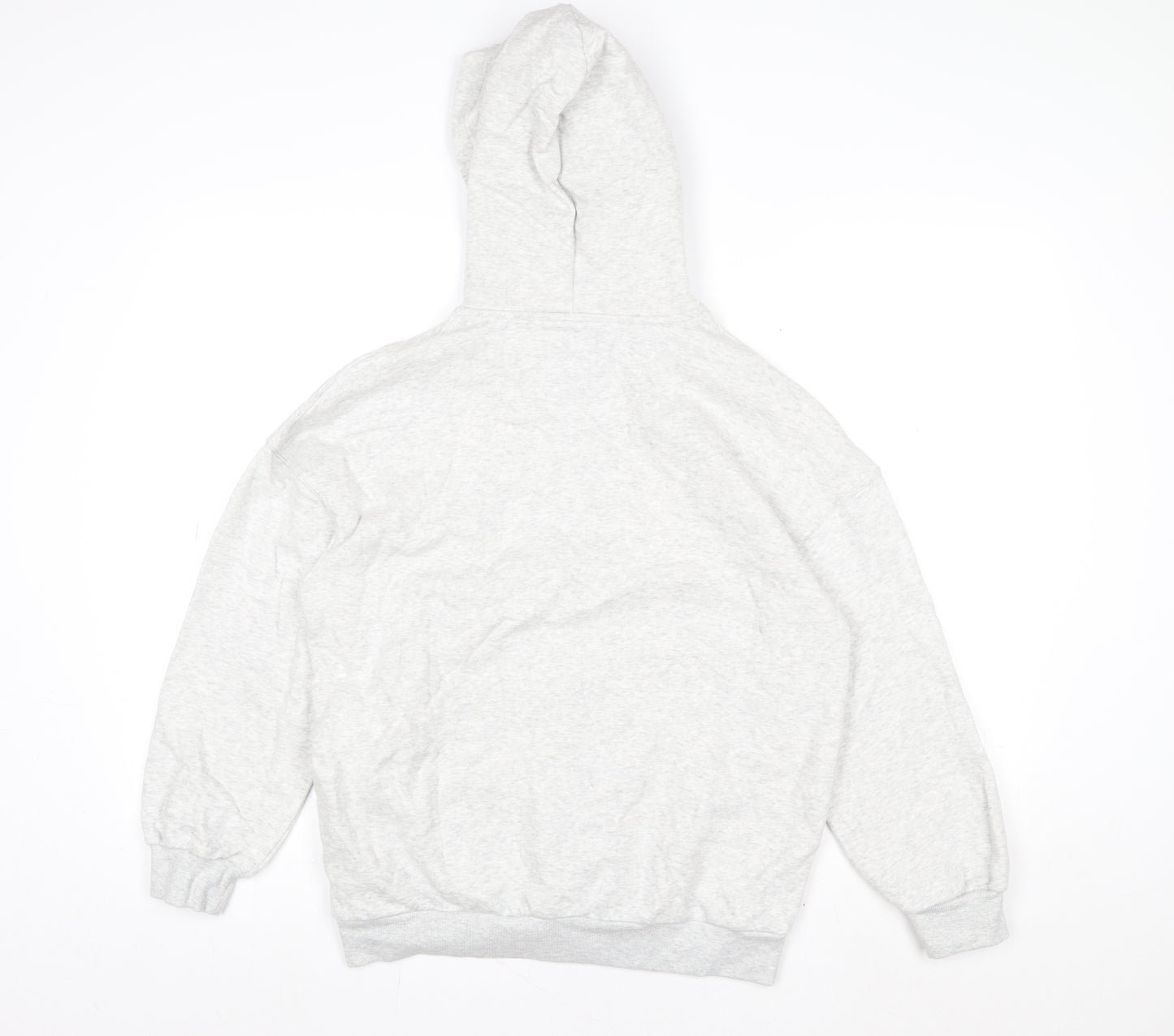 Marks and Spencer Girls Grey Zip Up Hooded Fleece Jacket 13-14 Years