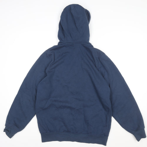 Slazenger Men's Blue S Full Zip Hooded Track Jacket