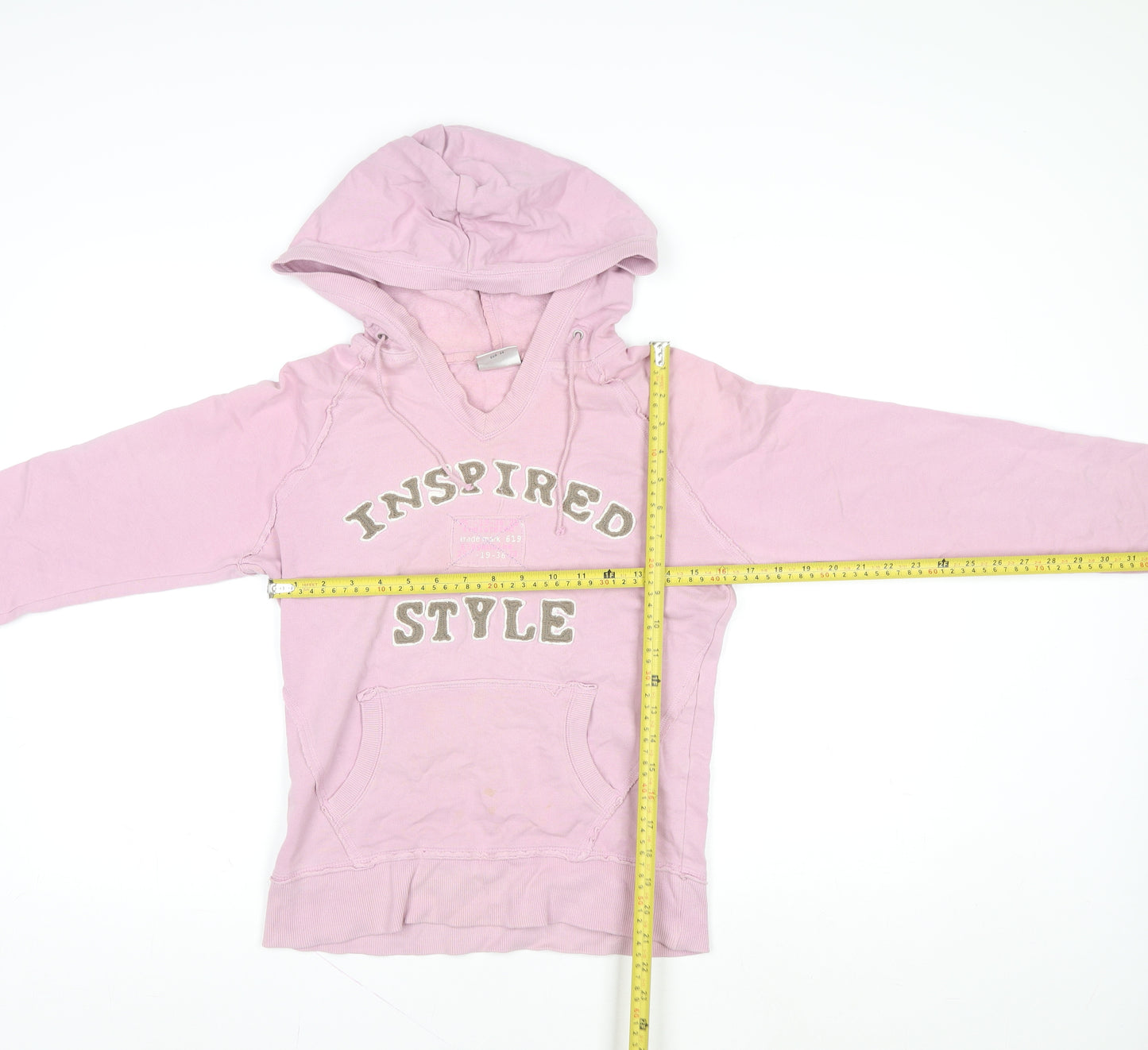 Next Women’s Pink Hooded Basic Jacket UK 10 Cotton Blend