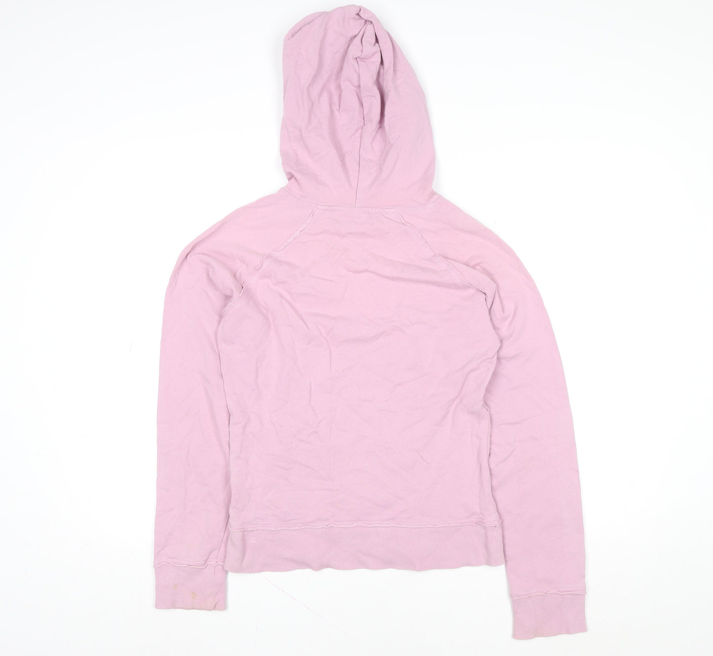 Next Women’s Pink Hooded Basic Jacket UK 10 Cotton Blend
