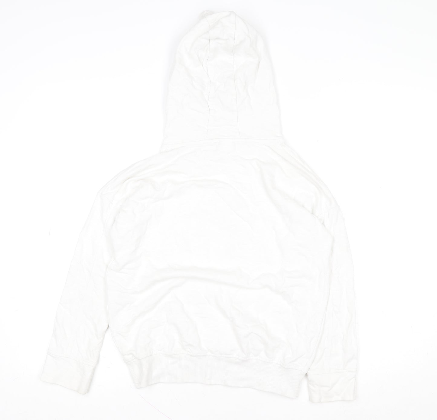 Next Girls White 11 Years Pineapple Print Cotton Pullover Hoodie