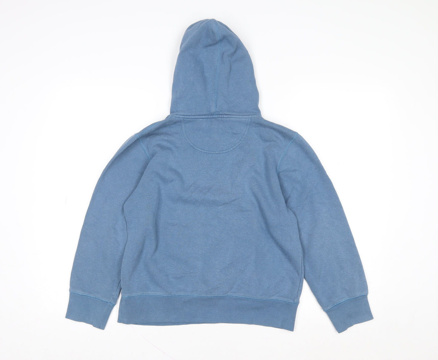 Converse Boys Blue Pullover Hoodie 10-12 Years Graphic Print Cotton Blend