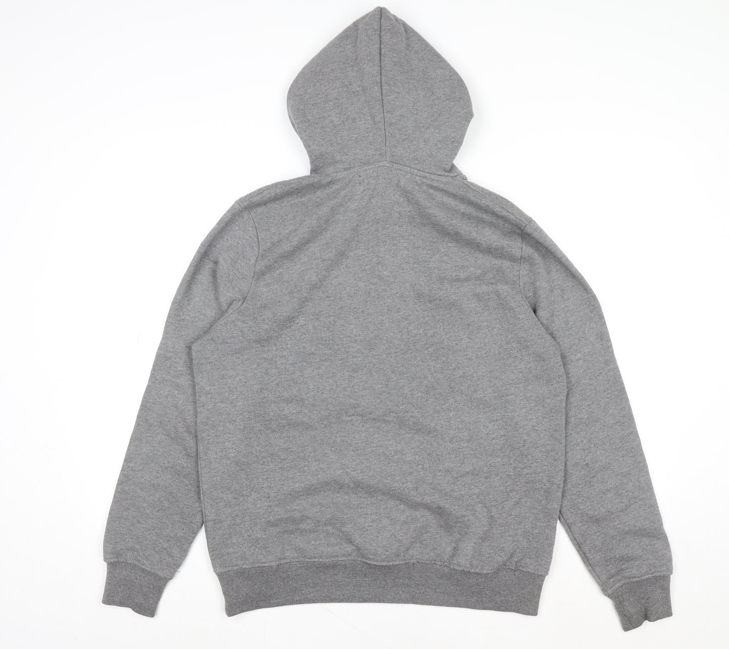 Voi Jeans Women’s Grey Polka Dot Lined Pullover Hoodie Size 14