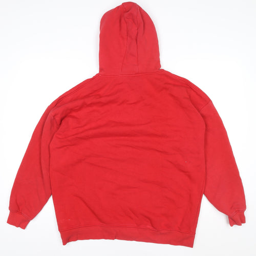 Primark Men's Red Chicago Bulls NBA Pullover Hoodie Size S