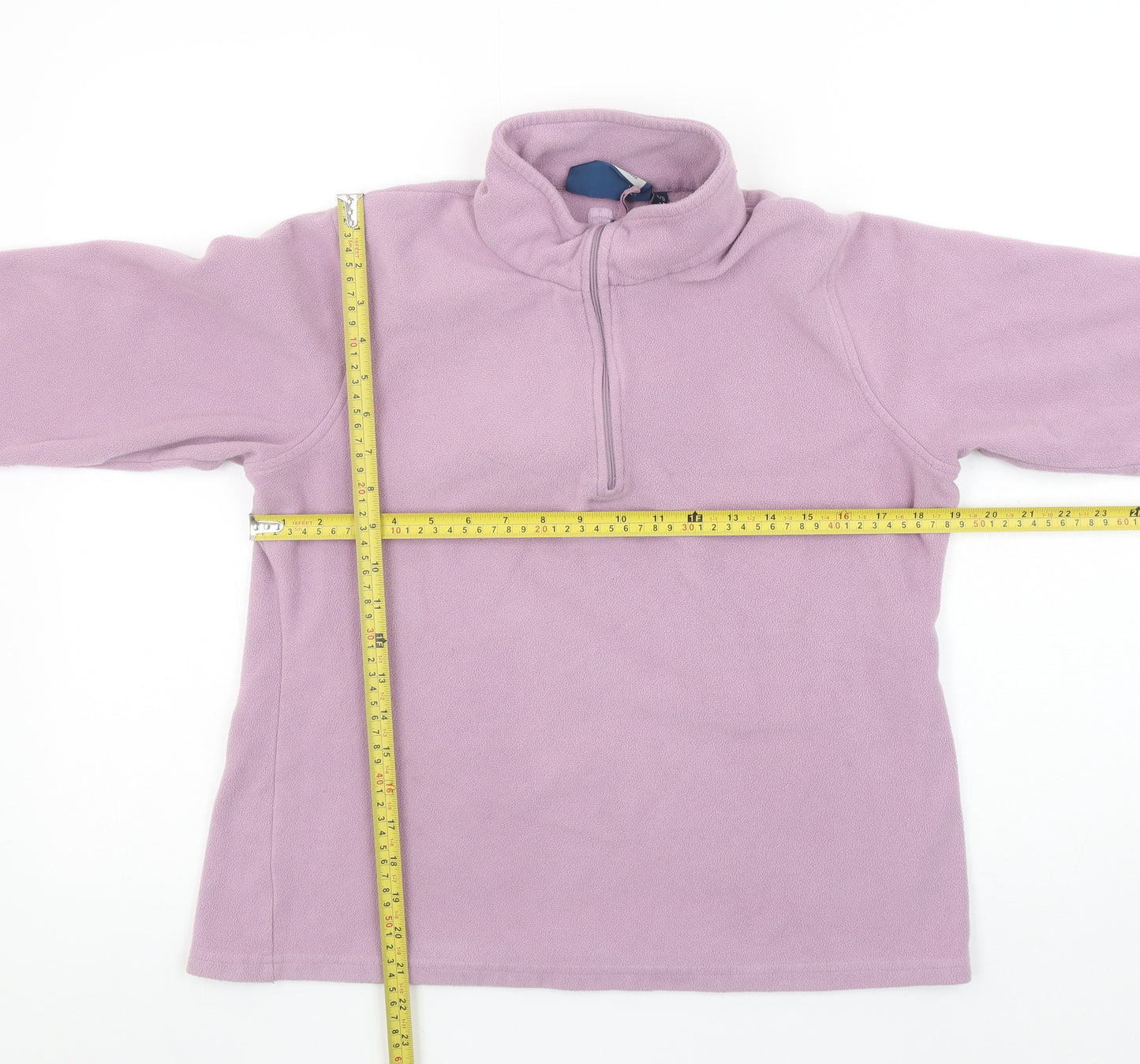 Mountain Warehouse Women’s Purple Fleece Pullover Sweatshirt Large